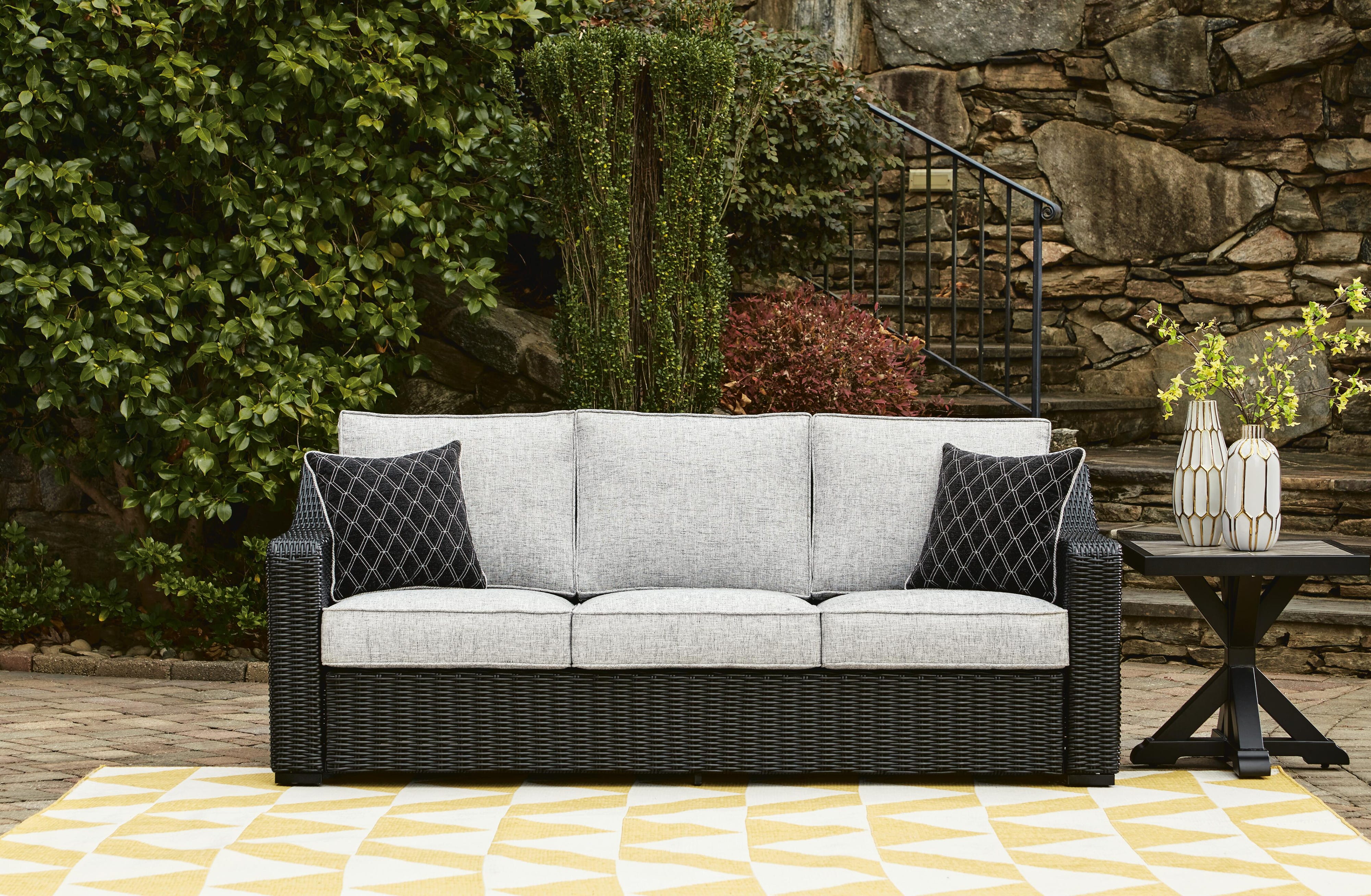 Beachcroft Outdoor Sofa and 2 Lounge Chairs