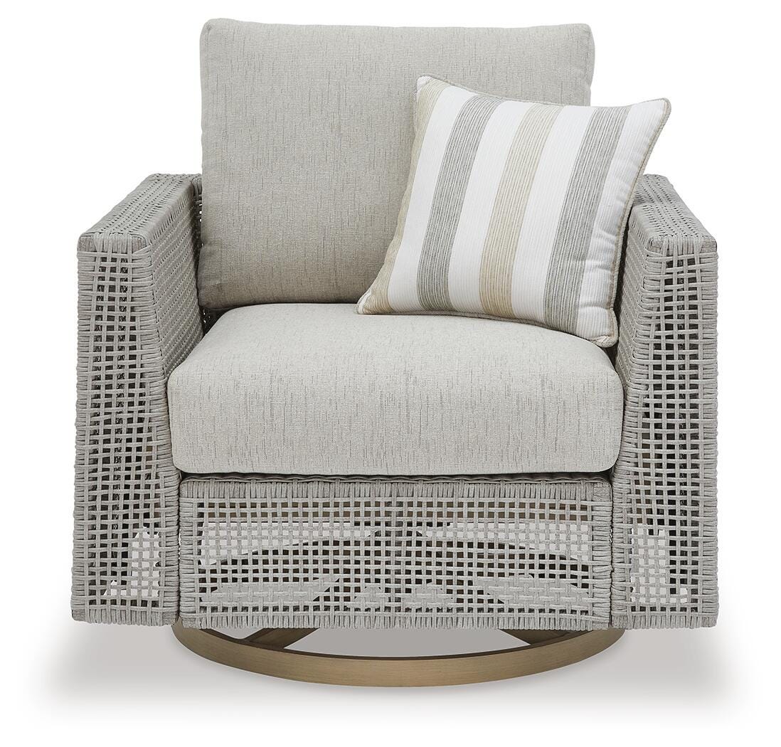 Seton Creek 2 Outdoor Lounge Chairs with End Table