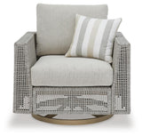 Seton Creek 2 Outdoor Lounge Chairs with End Table