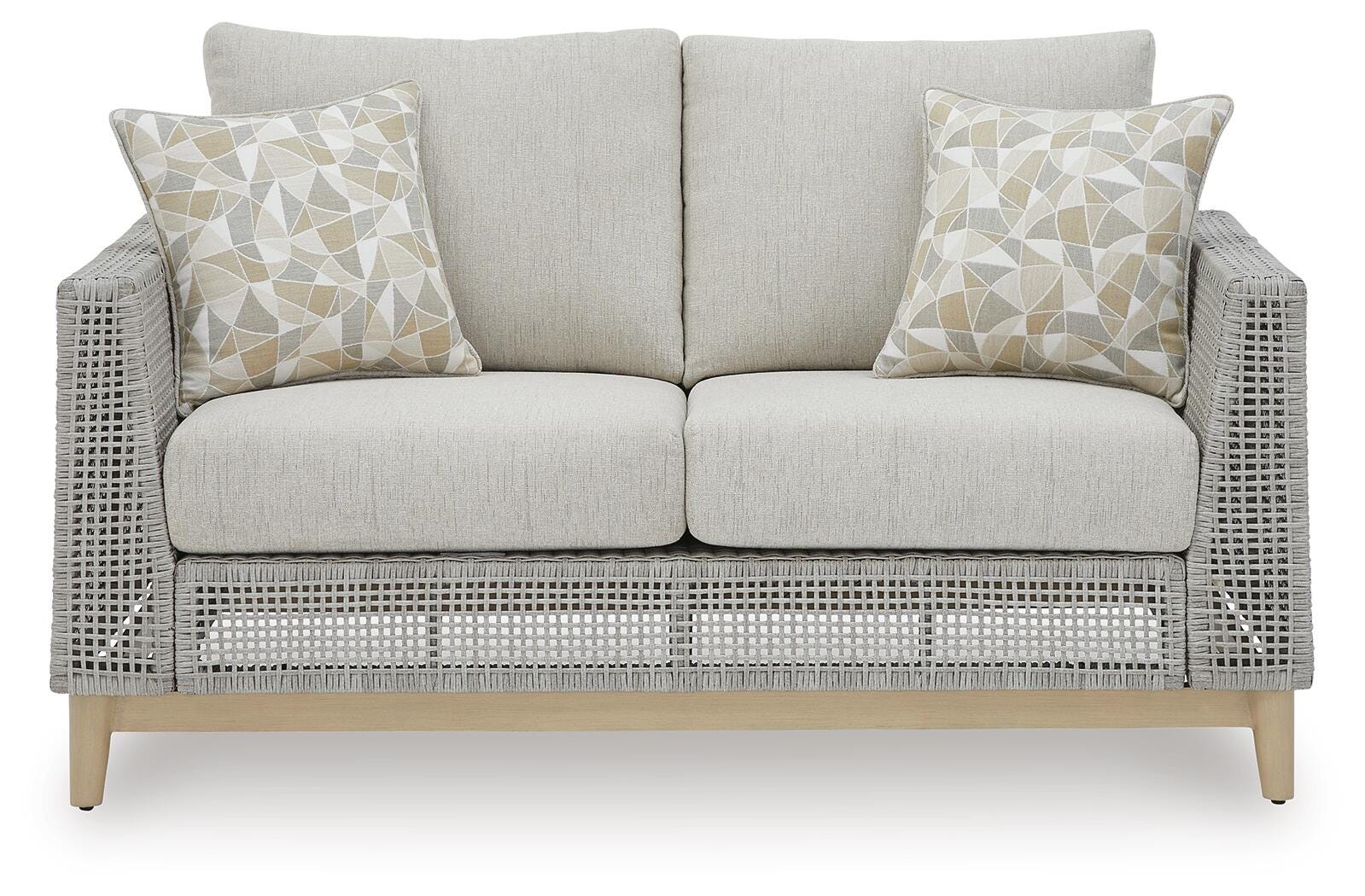 Seton Creek Outdoor Sofa and Loveseat