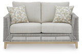 Seton Creek Outdoor Loveseat with Cushion