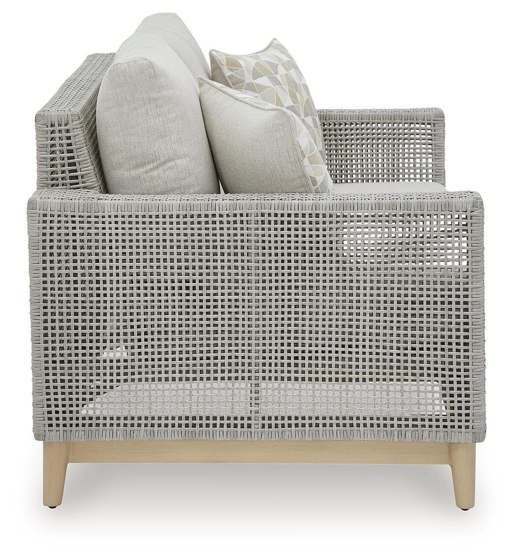 Seton Creek Outdoor Loveseat with Cushion