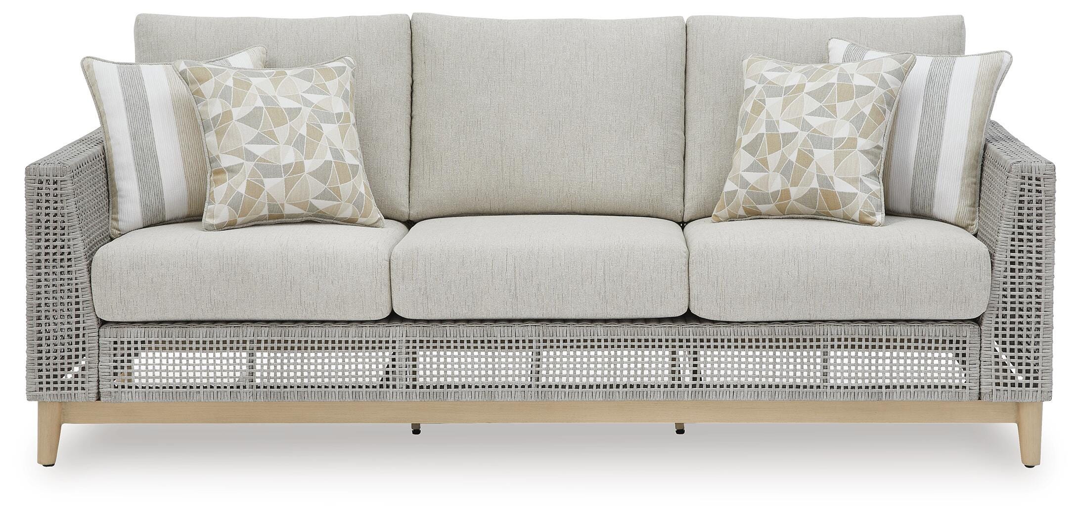 Seton Creek Outdoor Sofa and Loveseat