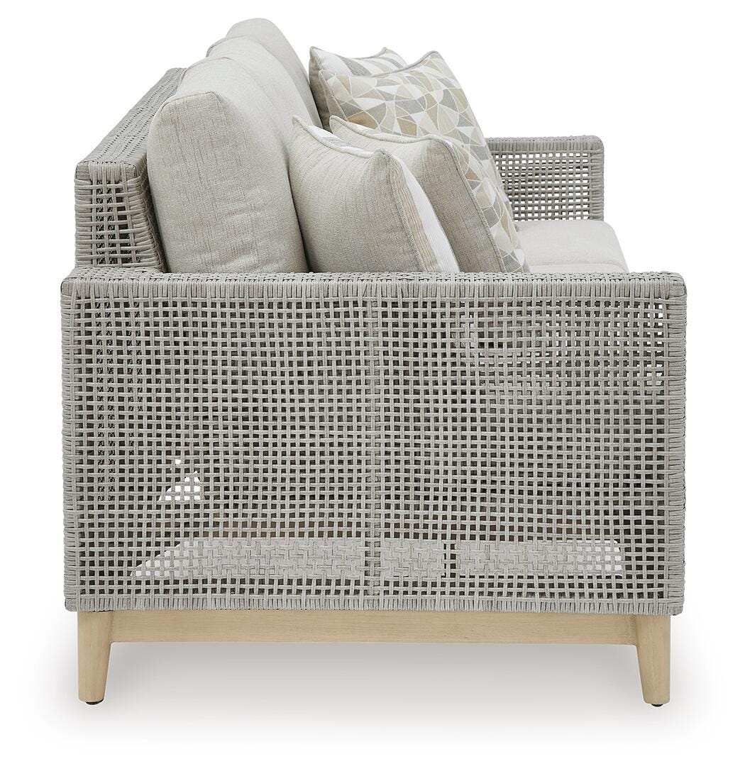 Seton Creek Outdoor Sofa and Loveseat