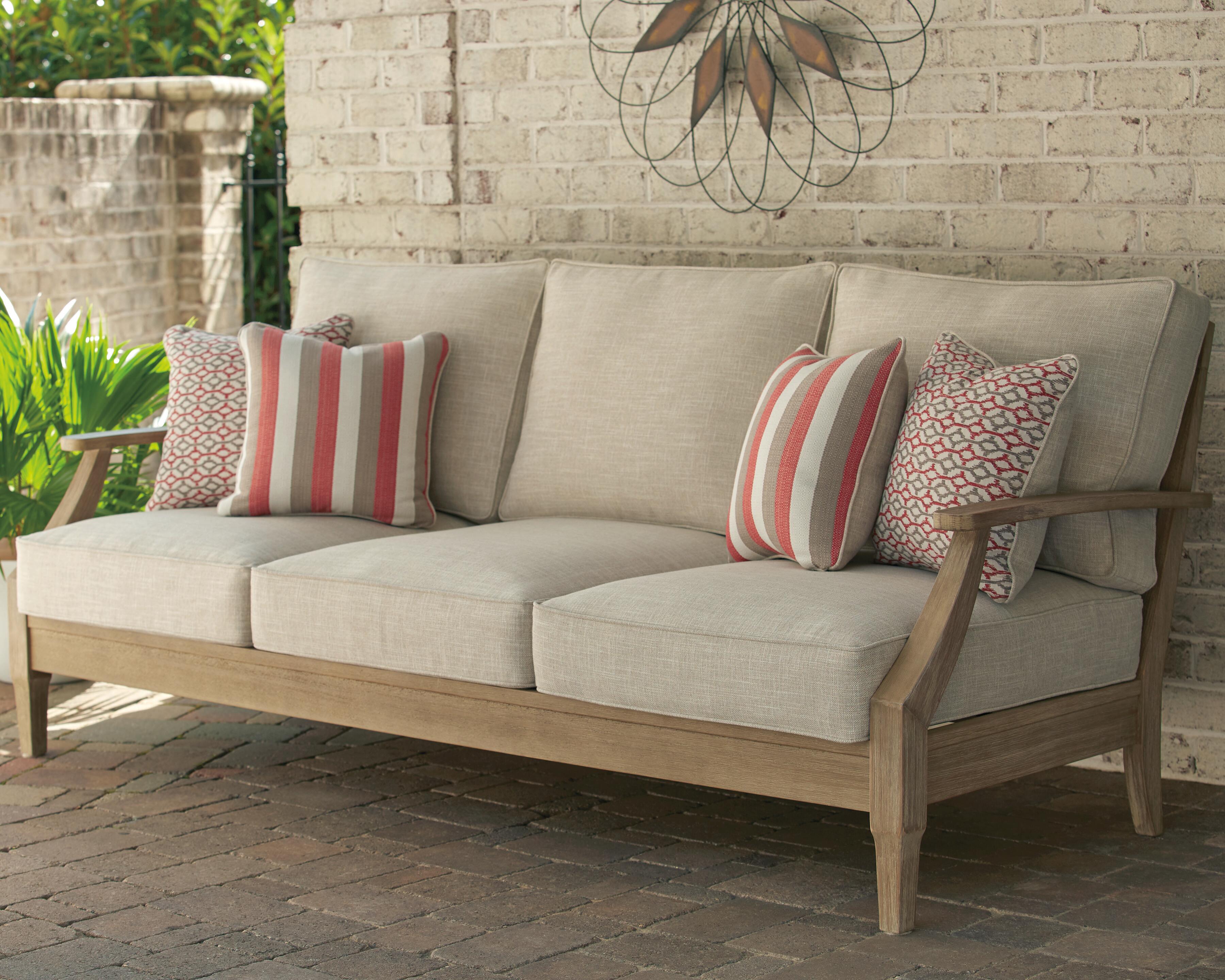 Clare View Outdoor Sofa with Lounge Chair