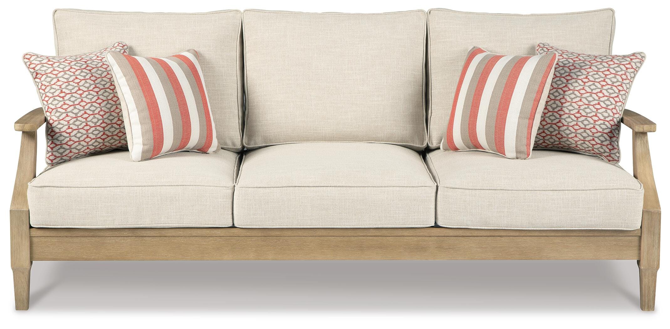 Clare View 3-Piece Outdoor Sofa & Lounge Chairs Set
