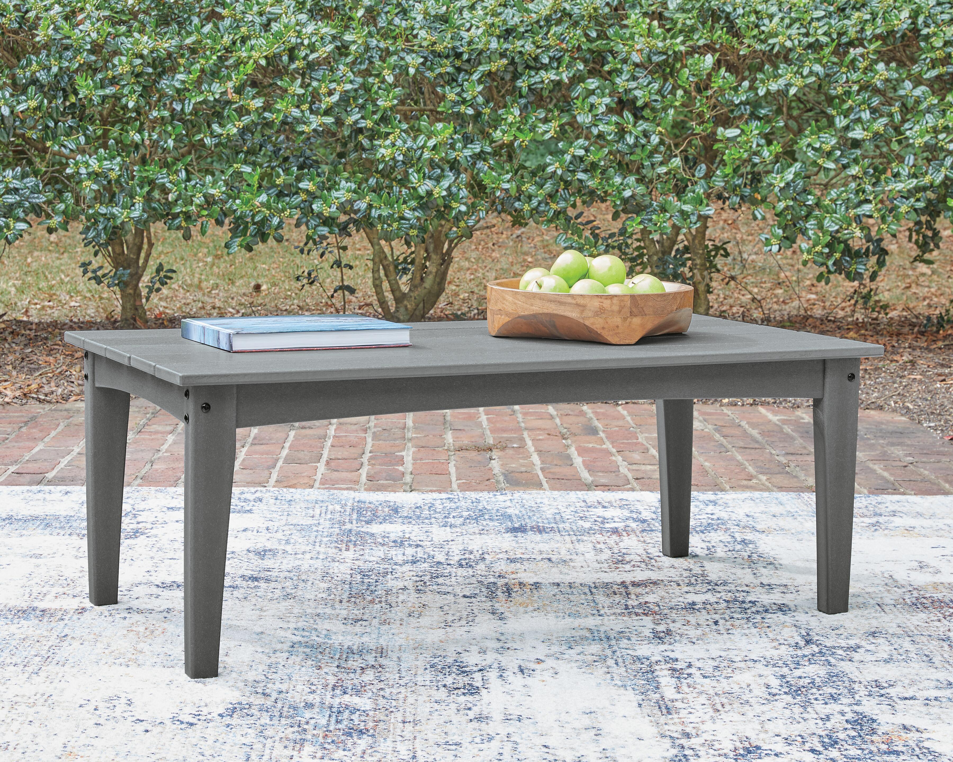 Cove Beach Outdoor Sofa and Loveseat with Coffee Table