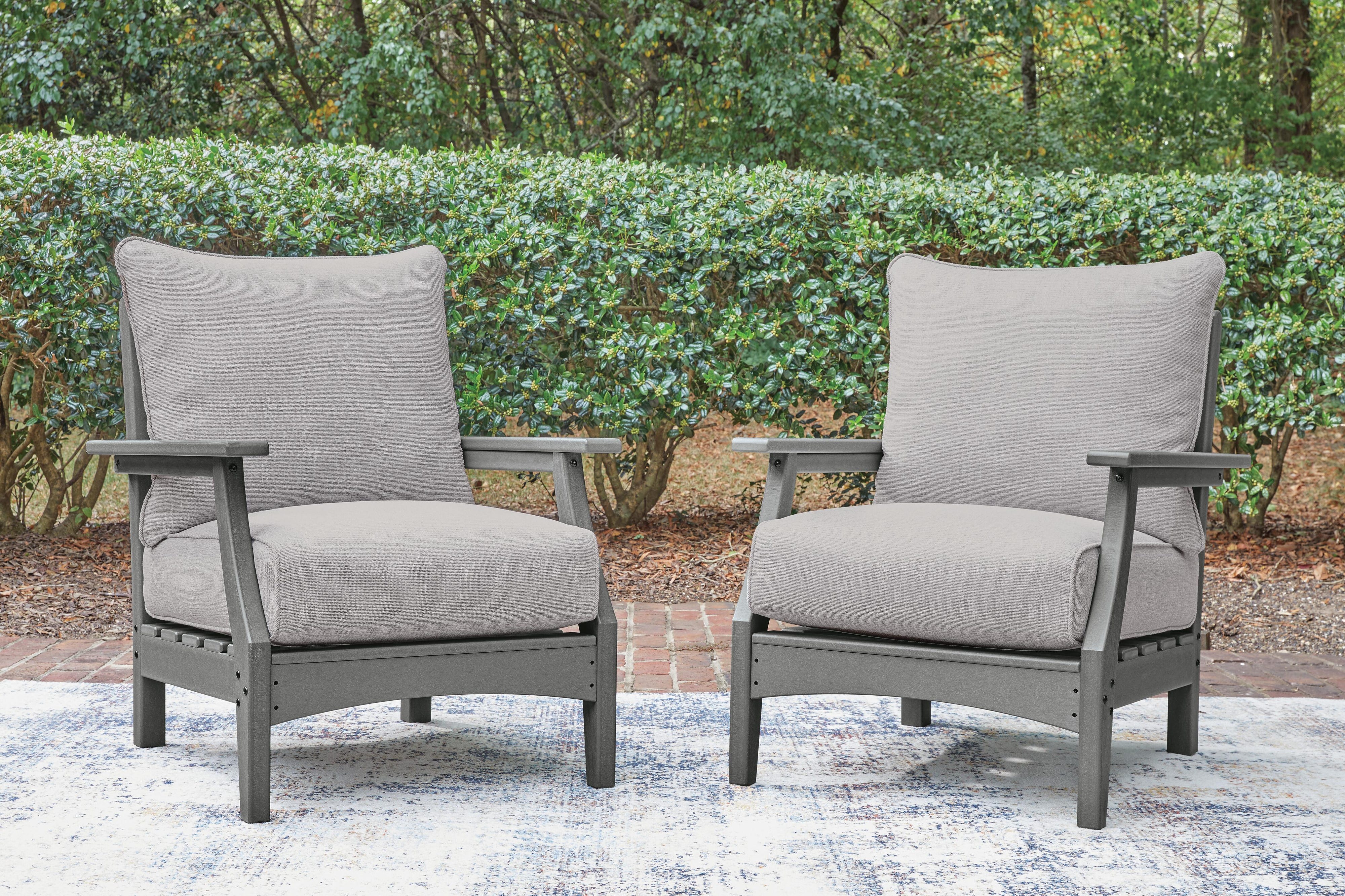 Cove Beach Outdoor Sofa with 2 Lounge Chairs
