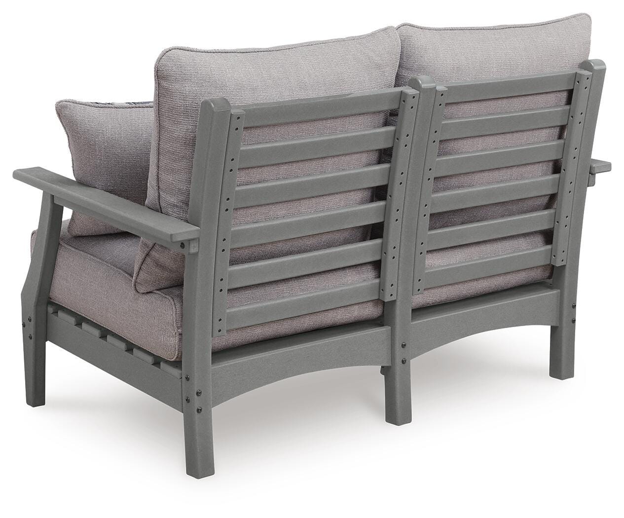 Cove Beach Outdoor Sofa and Loveseat with Coffee Table