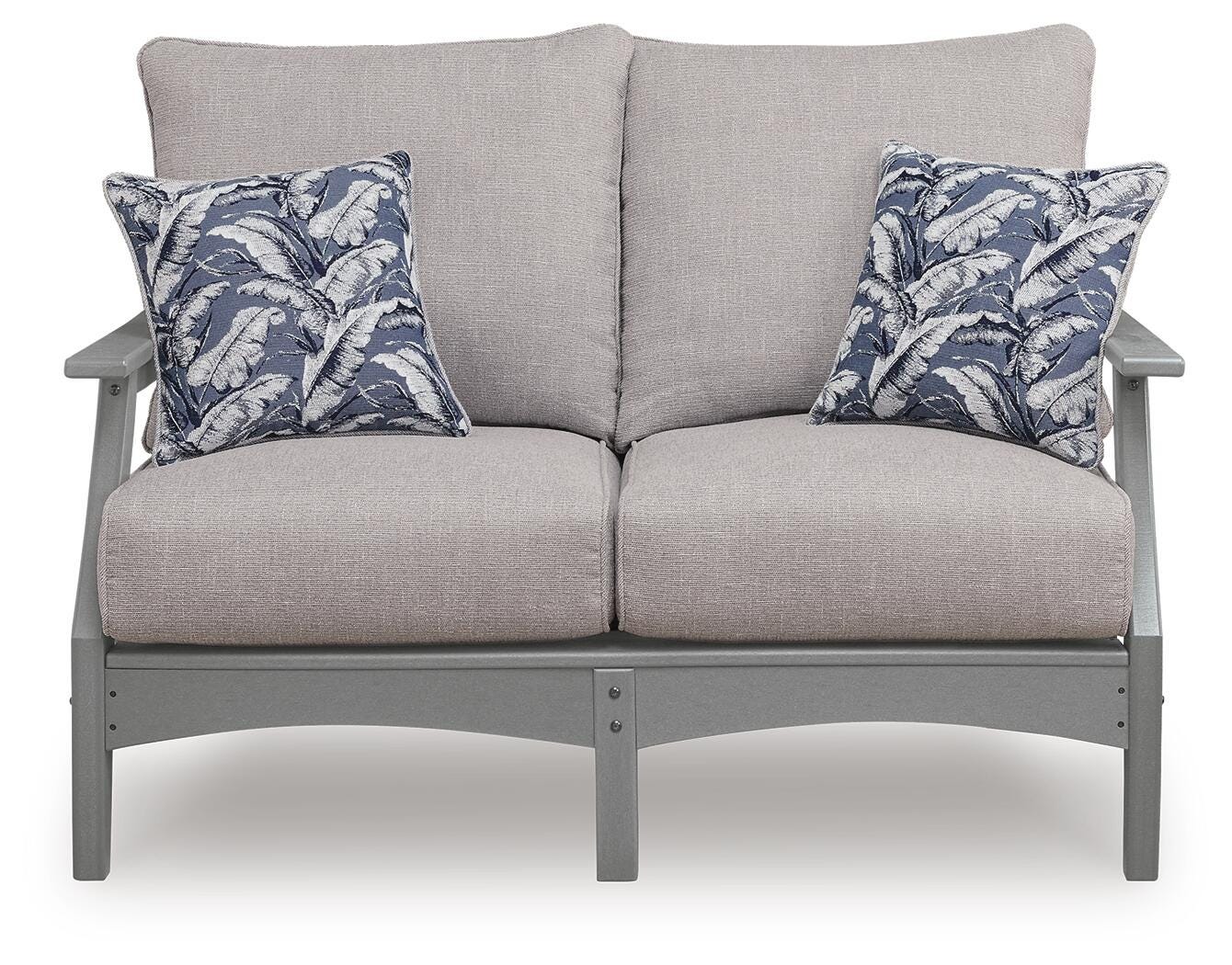 Cove Beach Outdoor Sofa and Loveseat with Coffee Table