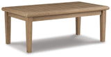 Clare View Outdoor Loveseat and 2 Lounge Chairs with Coffee Table and 2 End Tables