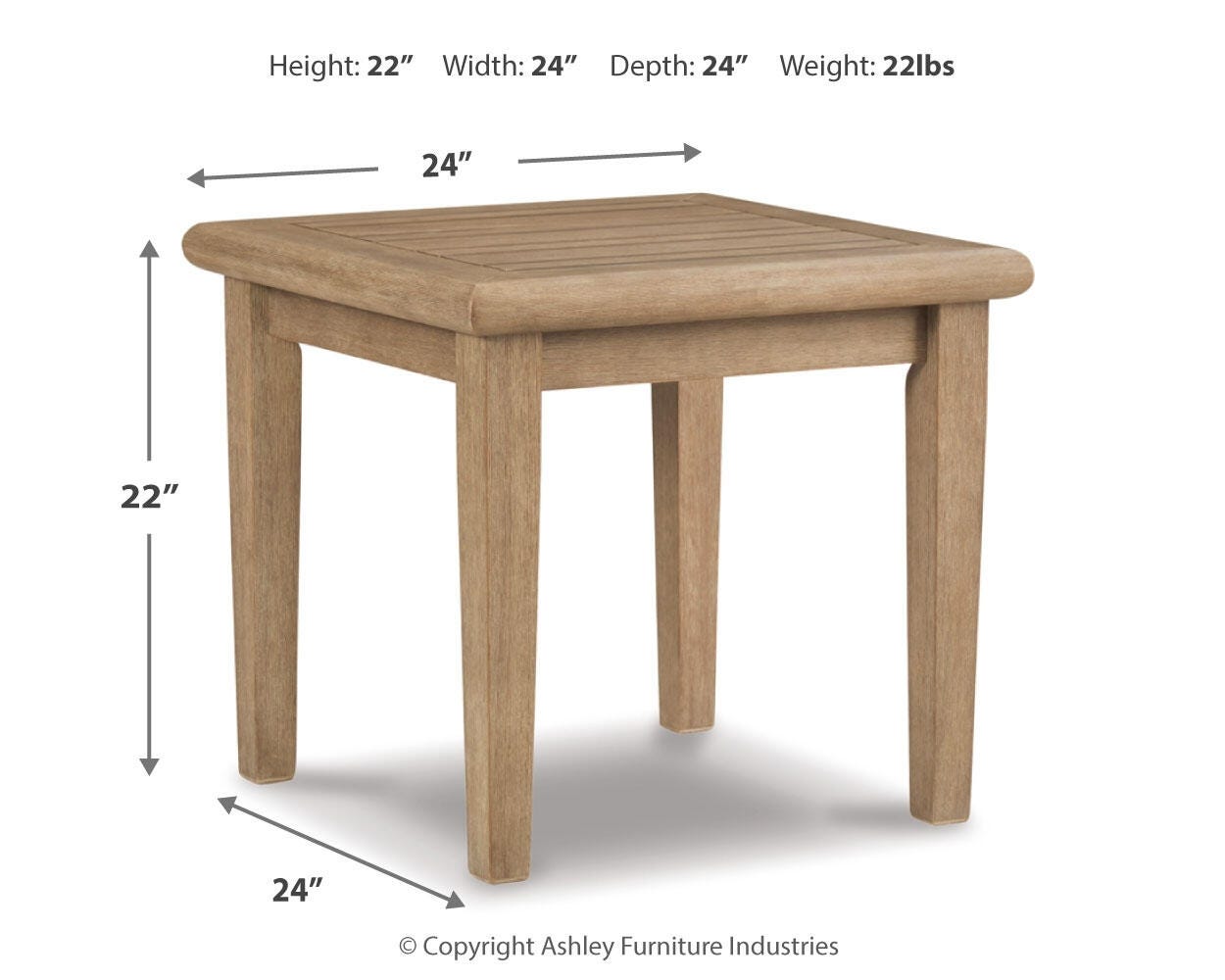 Clare View Outdoor Lounge Chairs and End Table Set