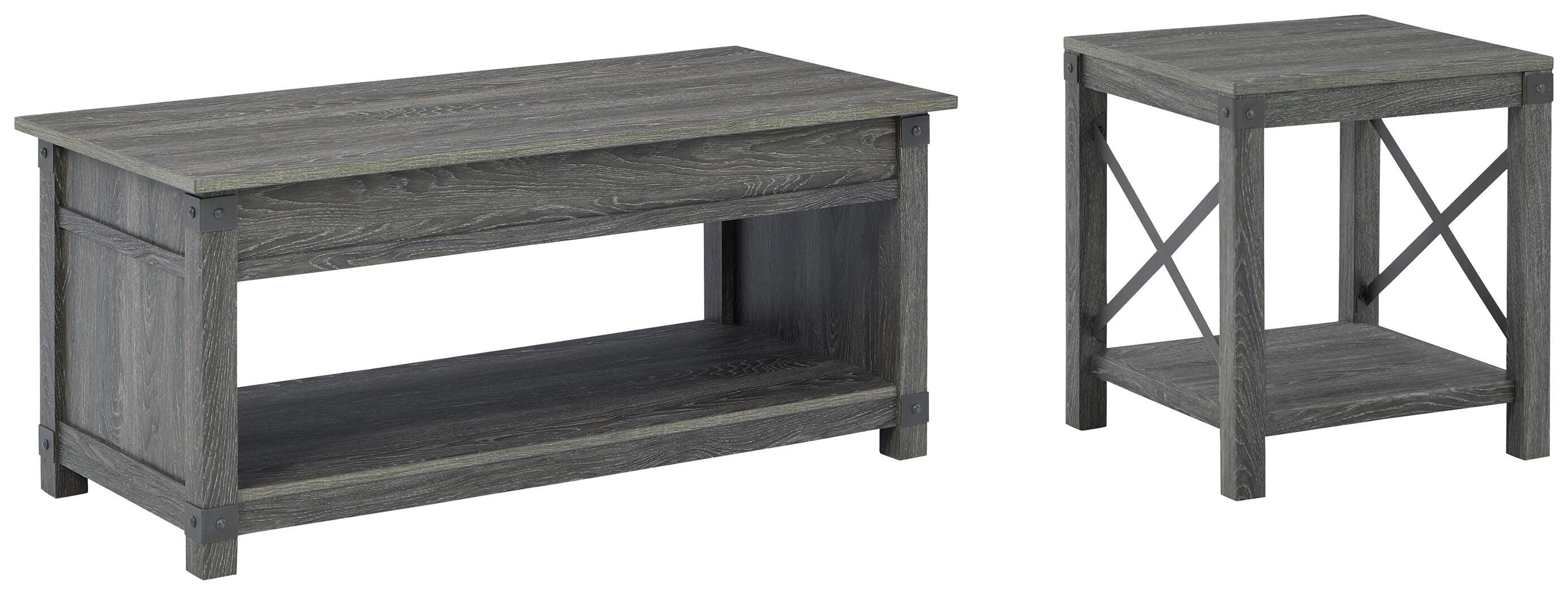Freedan Coffee Table with 1 End Table
