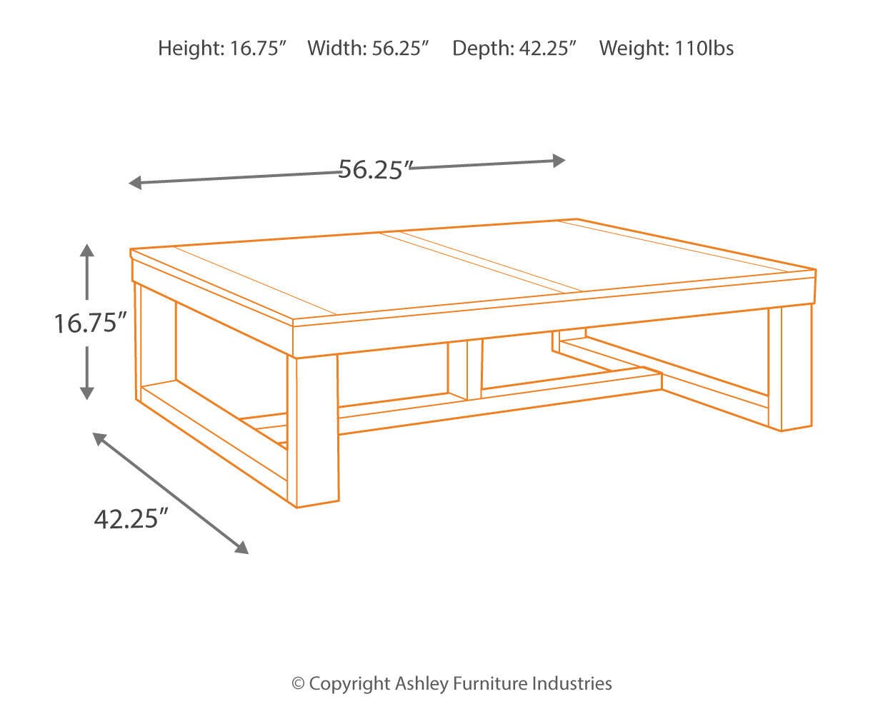 Watson Coffee Table with 2 End Tables