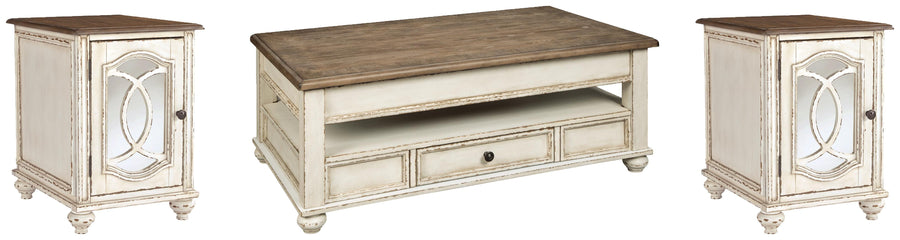 Coffee Table with 2 End Tables