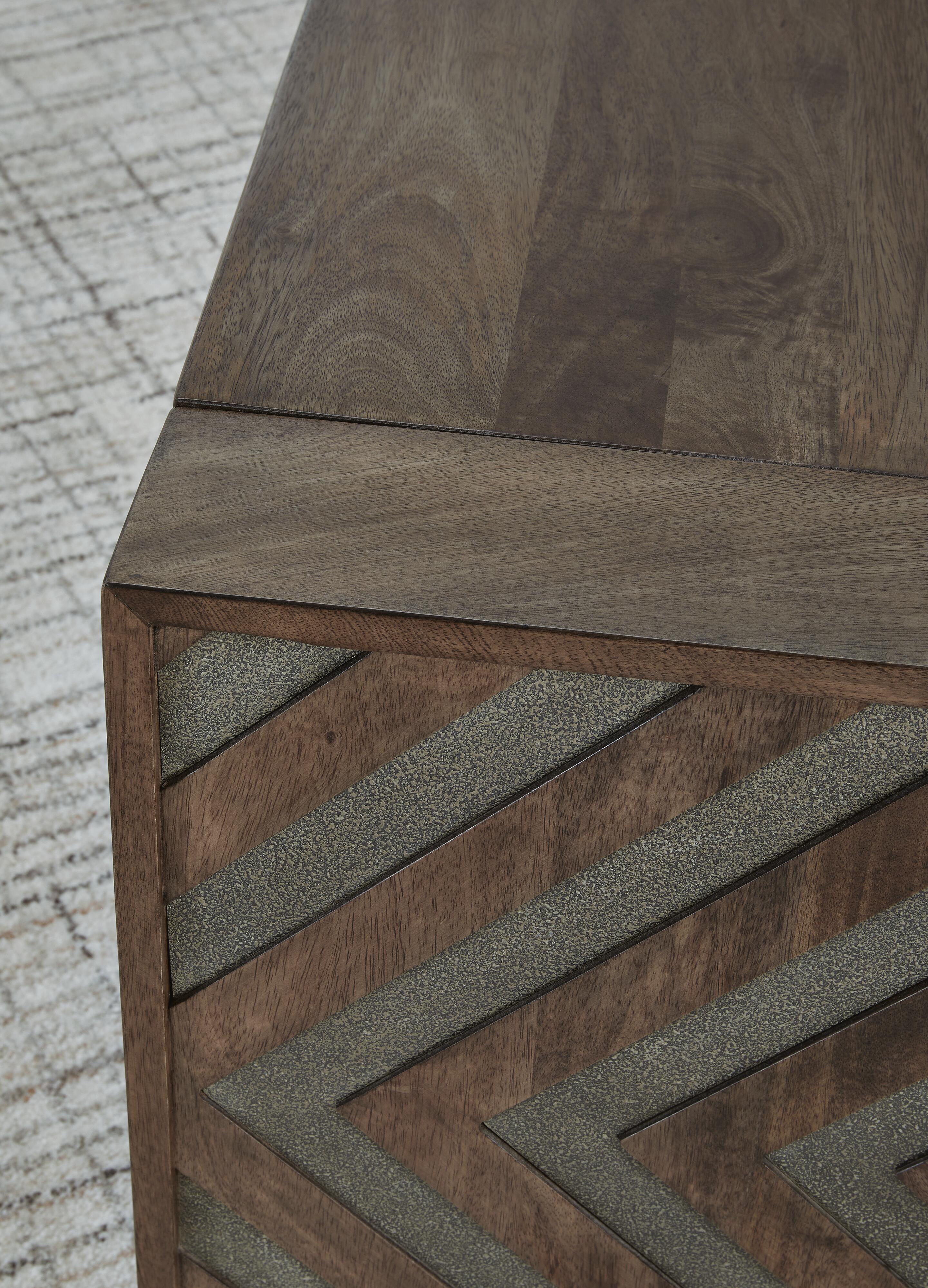 Dreggan Coffee Table with 2 End Tables