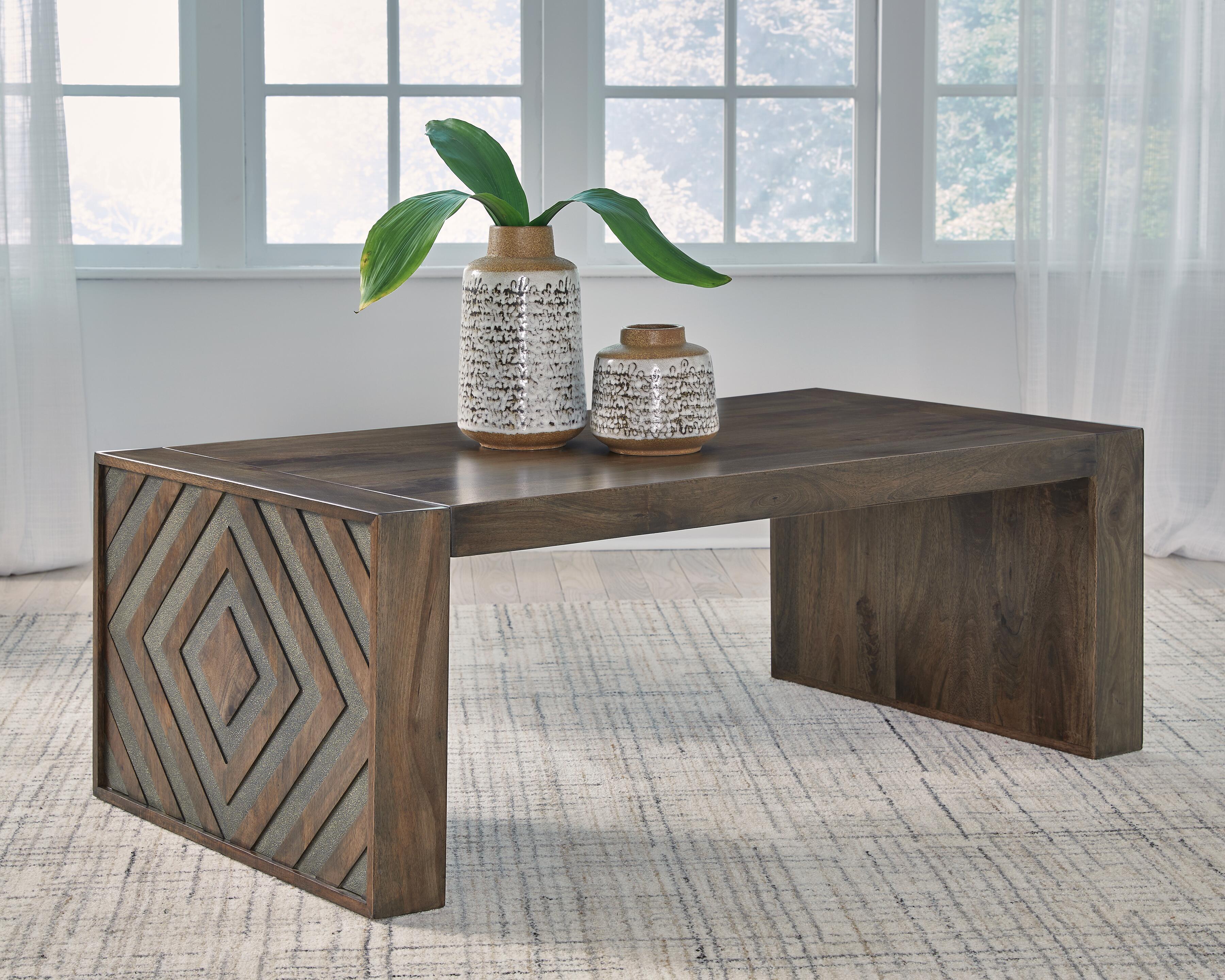 Dreggan Coffee Table with 1 End Table