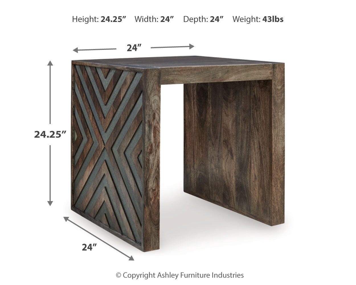 Dreggan Coffee Table with 2 End Tables