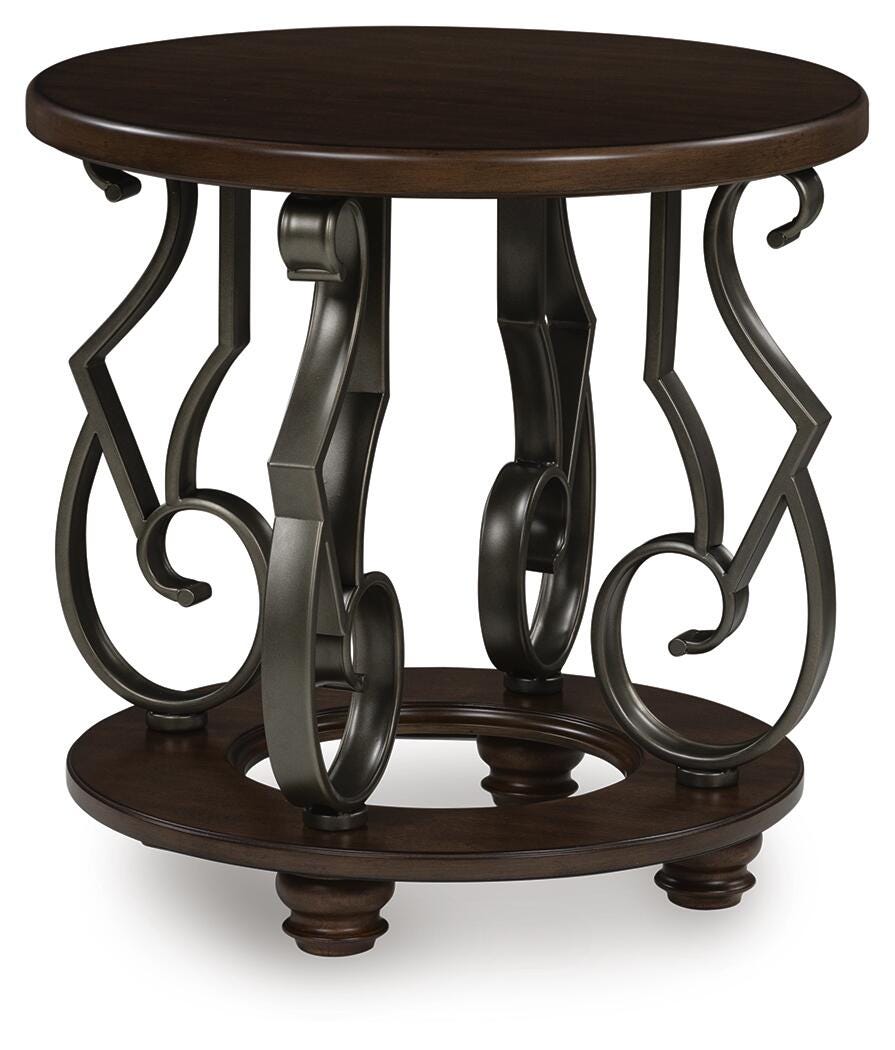 Frallyn Coffee Table and 2 Ends