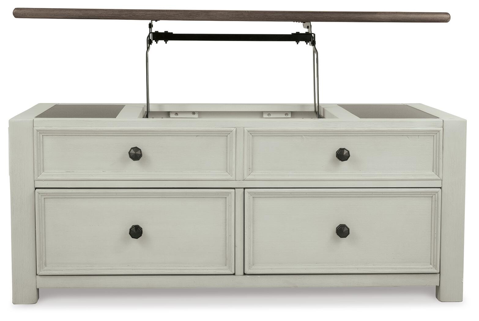 Bolanburg Coffee Table and 2 Chairside End Tables with Console