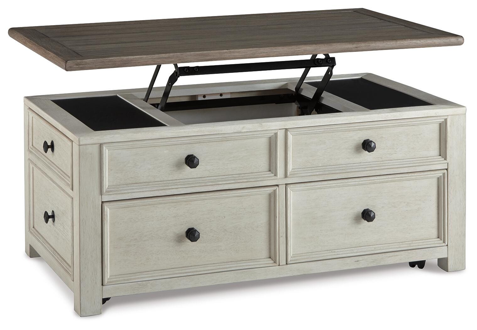 Bolanburg Coffee Table with End Table and Chairside End Table
