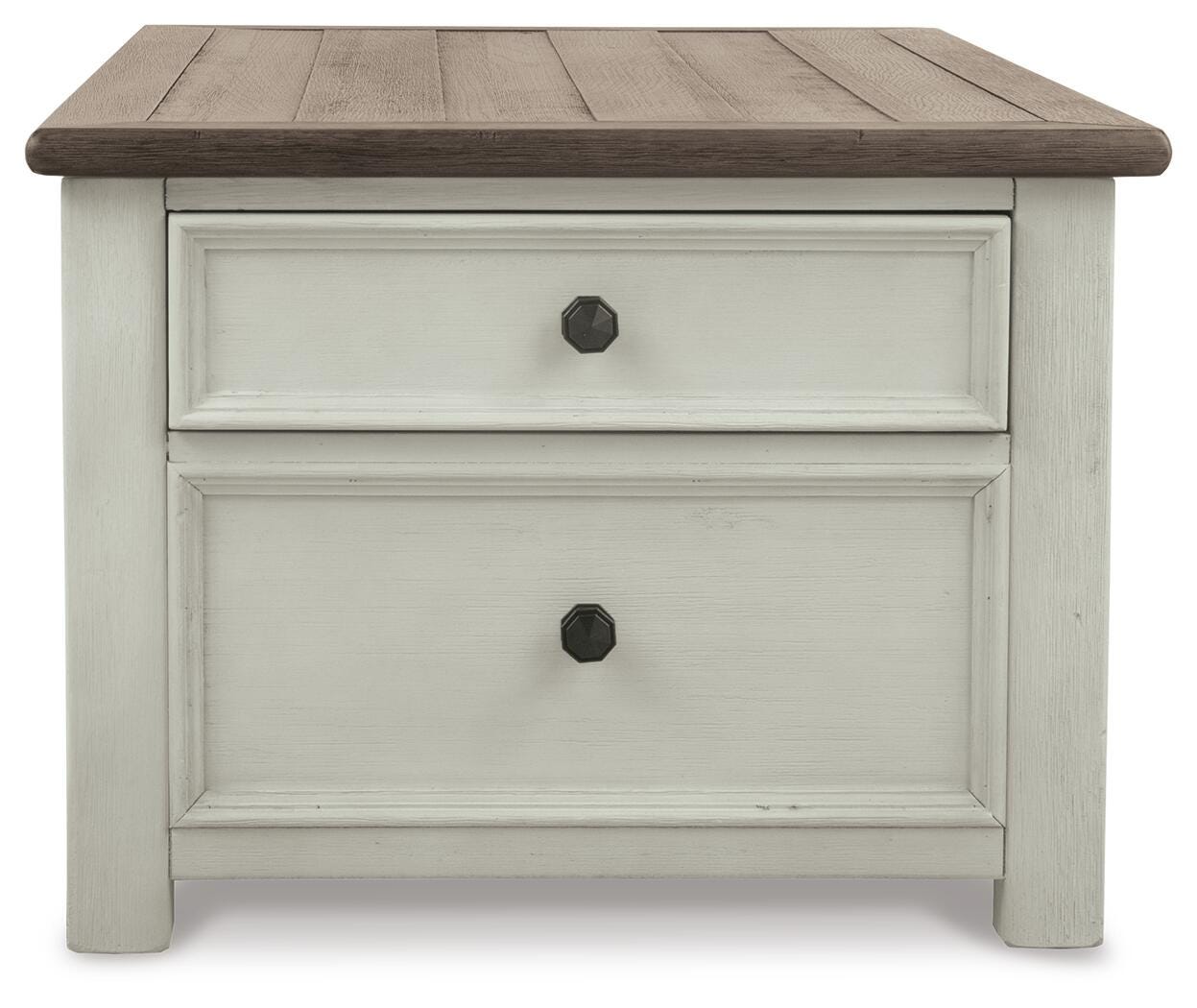 Bolanburg Coffee Table and 2 Chairside End Tables with Console