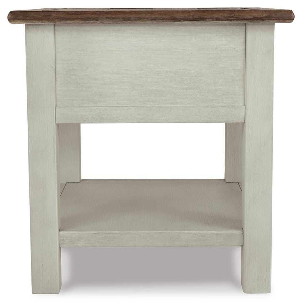 Bolanburg Coffee Table with End Table and Chairside End Table