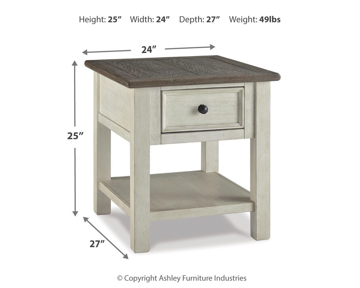 Bolanburg 2 End Tables