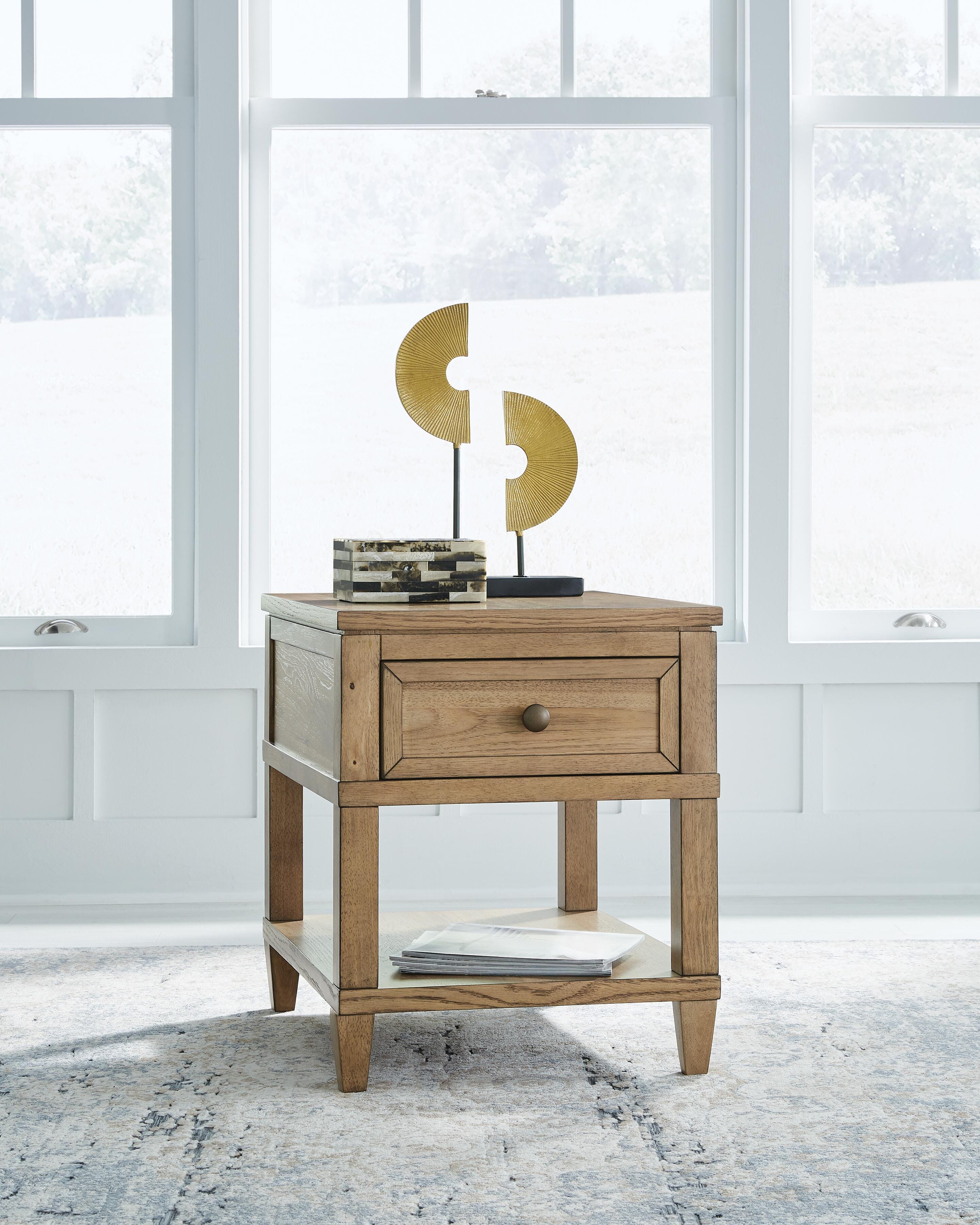 Sharlance Coffee Table with 1 End Table