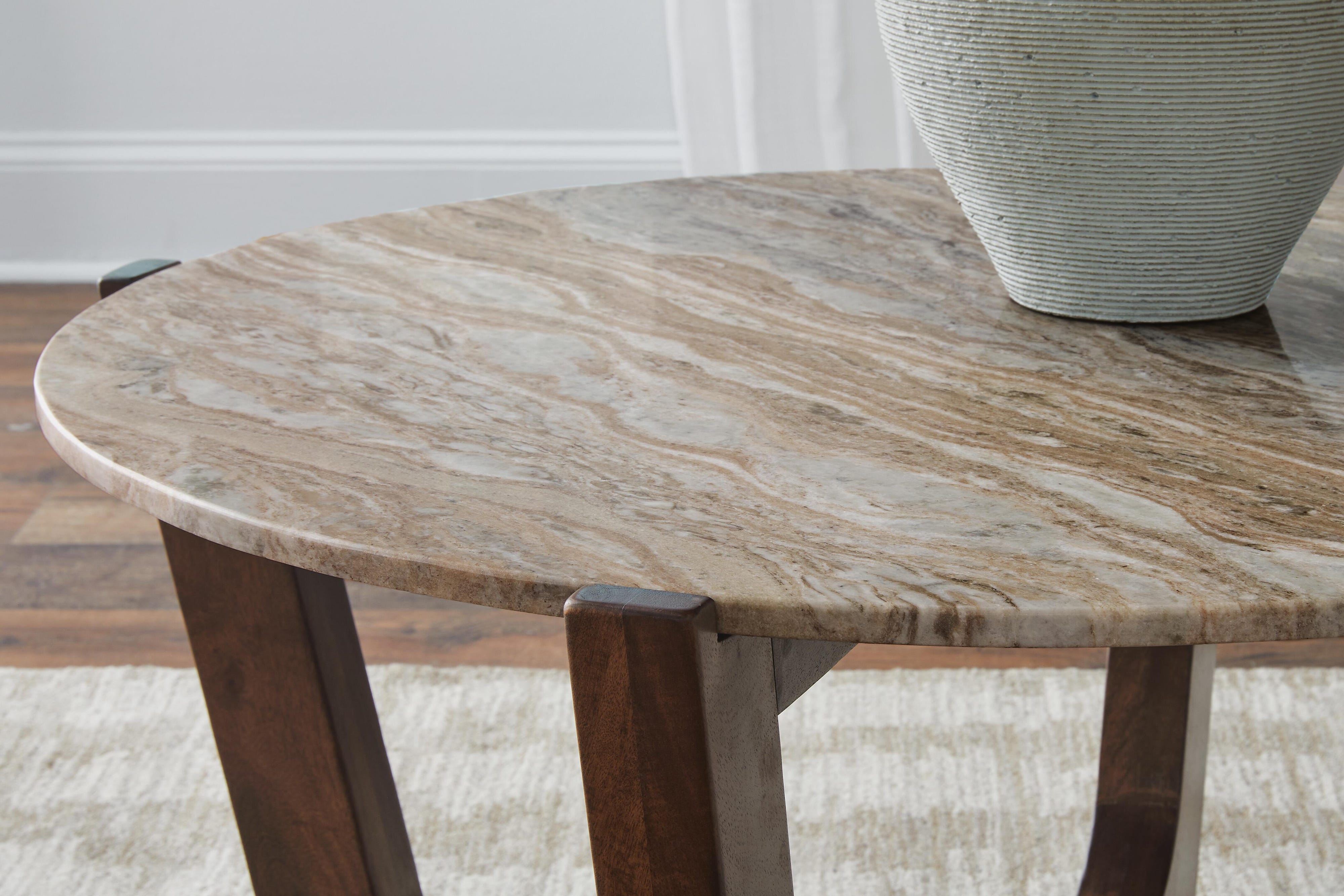 Tanidore Coffee Table with 2 End Tables