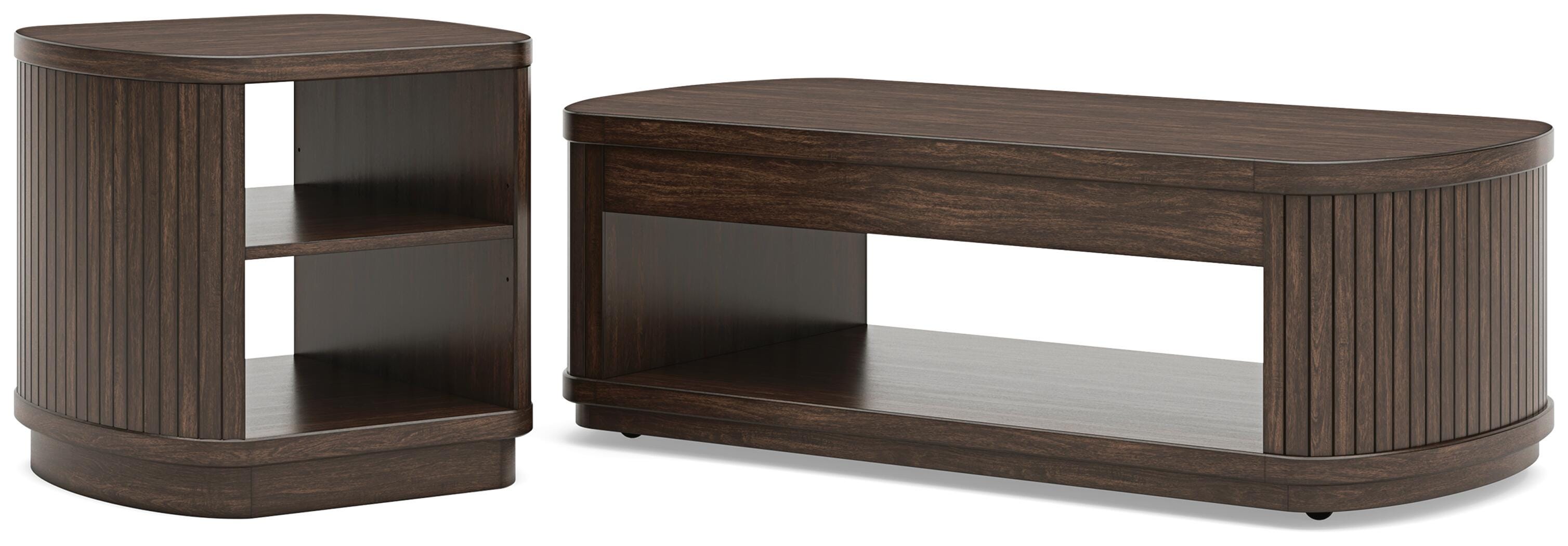 Korestone Coffee Table with 1 End Table