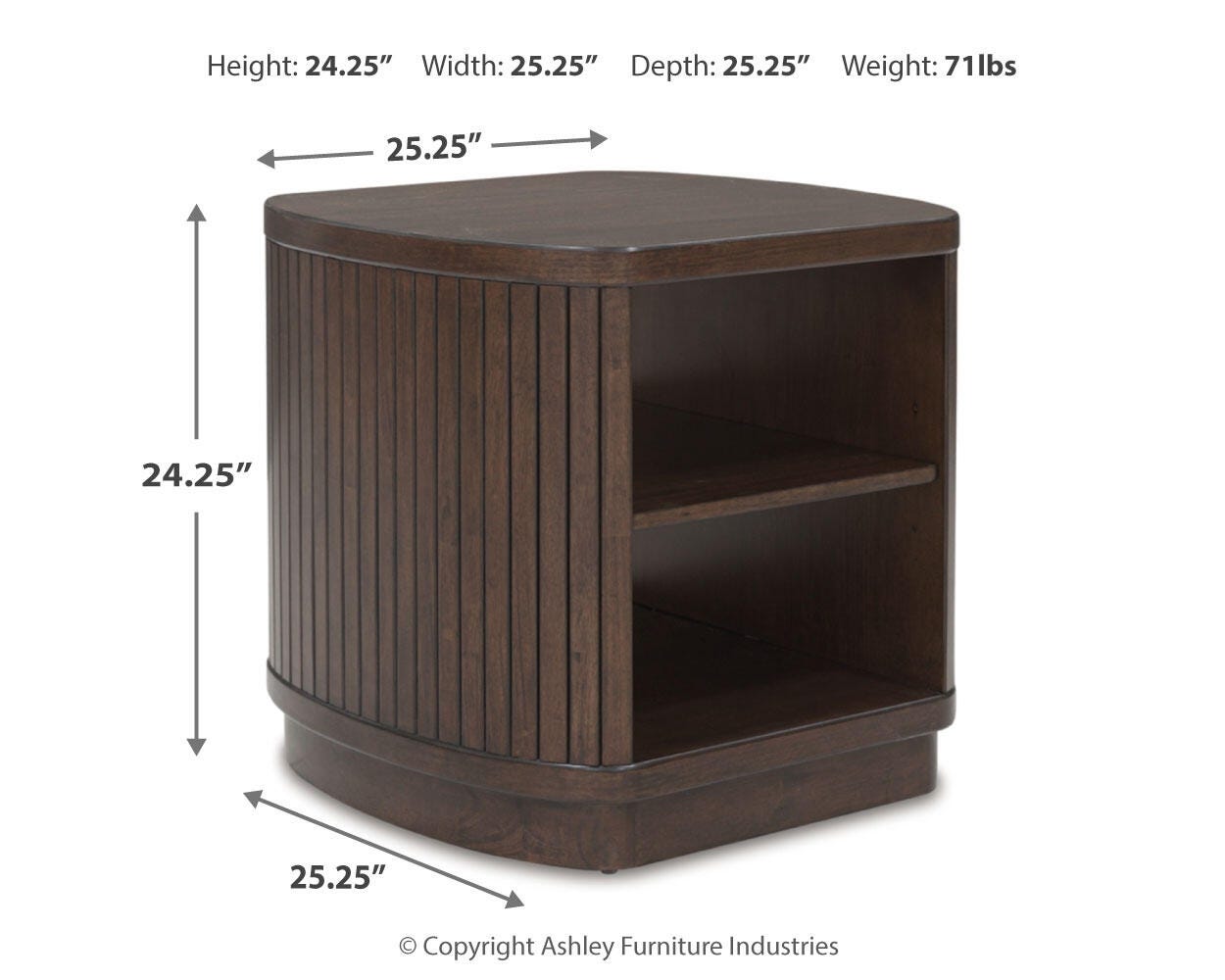 Korestone Coffee Table with 1 End Table