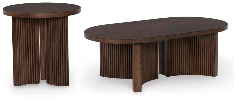 Korestone Coffee Table with 1 End Table