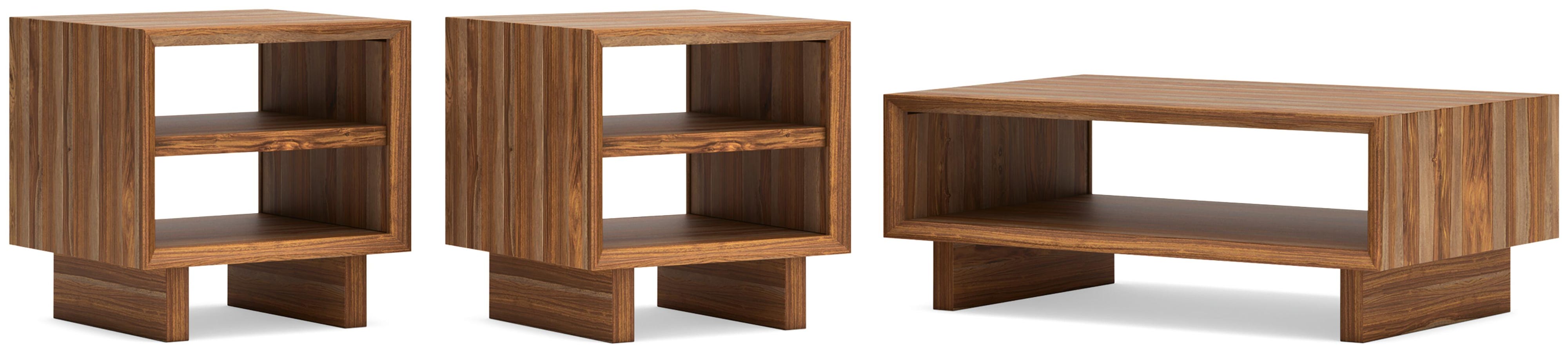 Dressonni Coffee Table with 2 End Tables