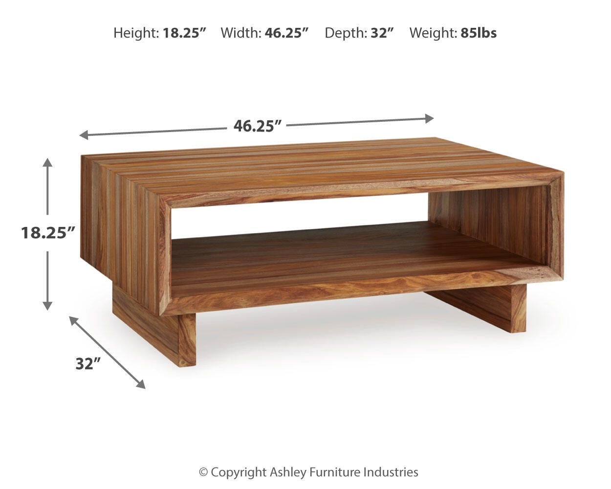 Dressonni Coffee Table with 2 End Tables