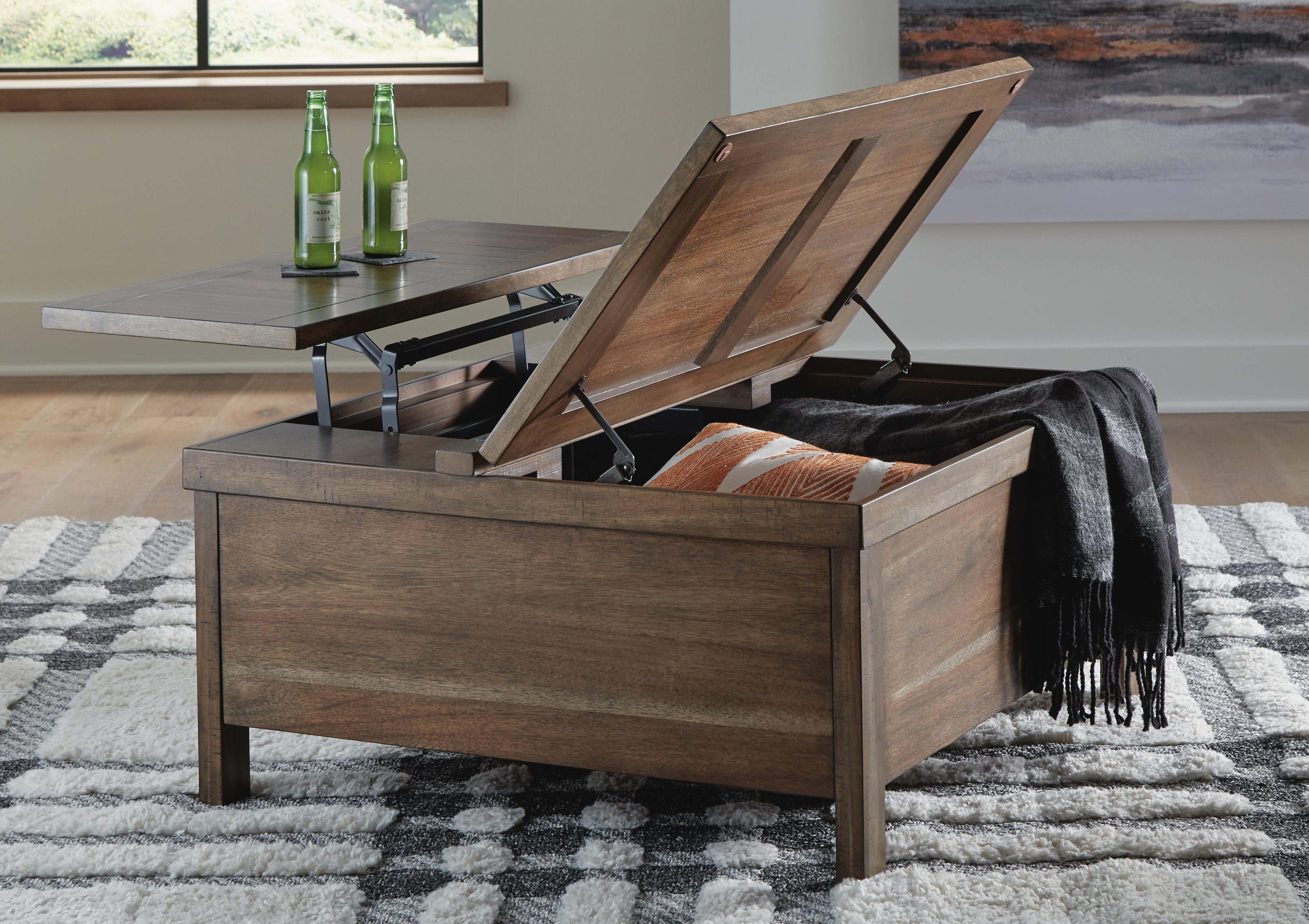 Moriville Coffee Table with 2 End Tables