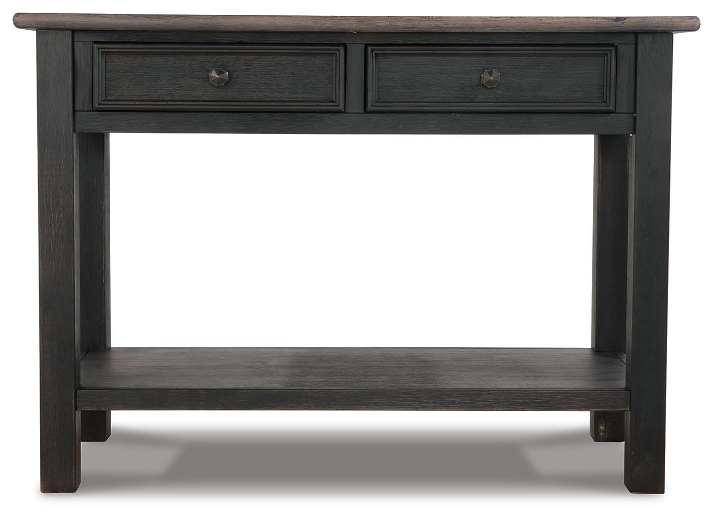 Tyler Creek Coffee Table and 2 End Tables with Console