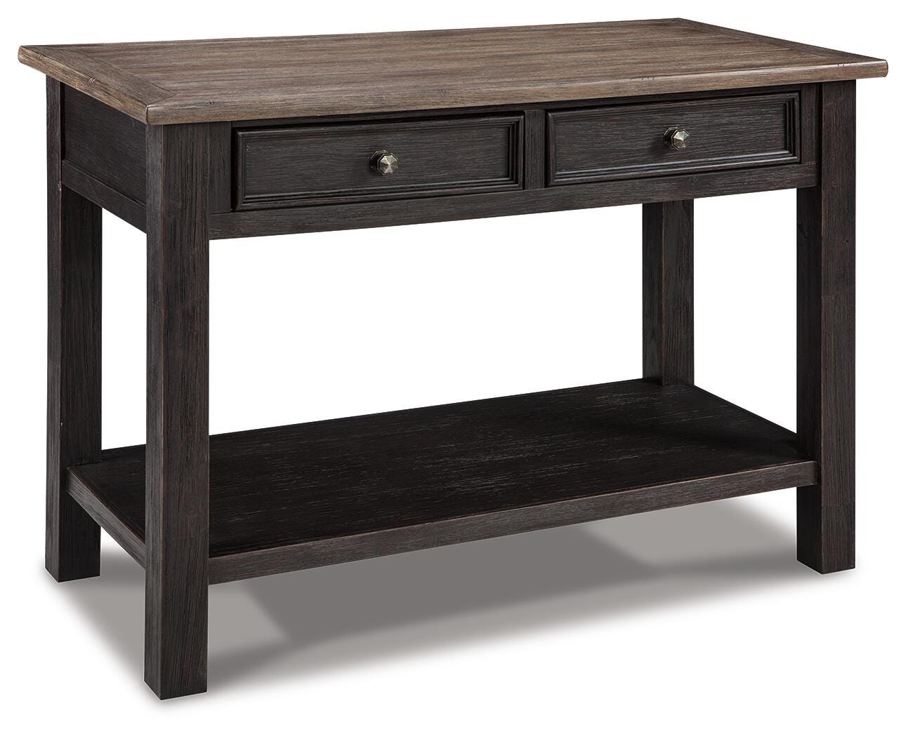 Tyler Creek Coffee Table and 2 End Tables with Console