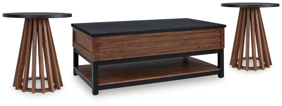 Kallari Coffee Table and 2 Ends
