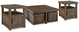 Boardernest Coffee Table with 2 End Tables