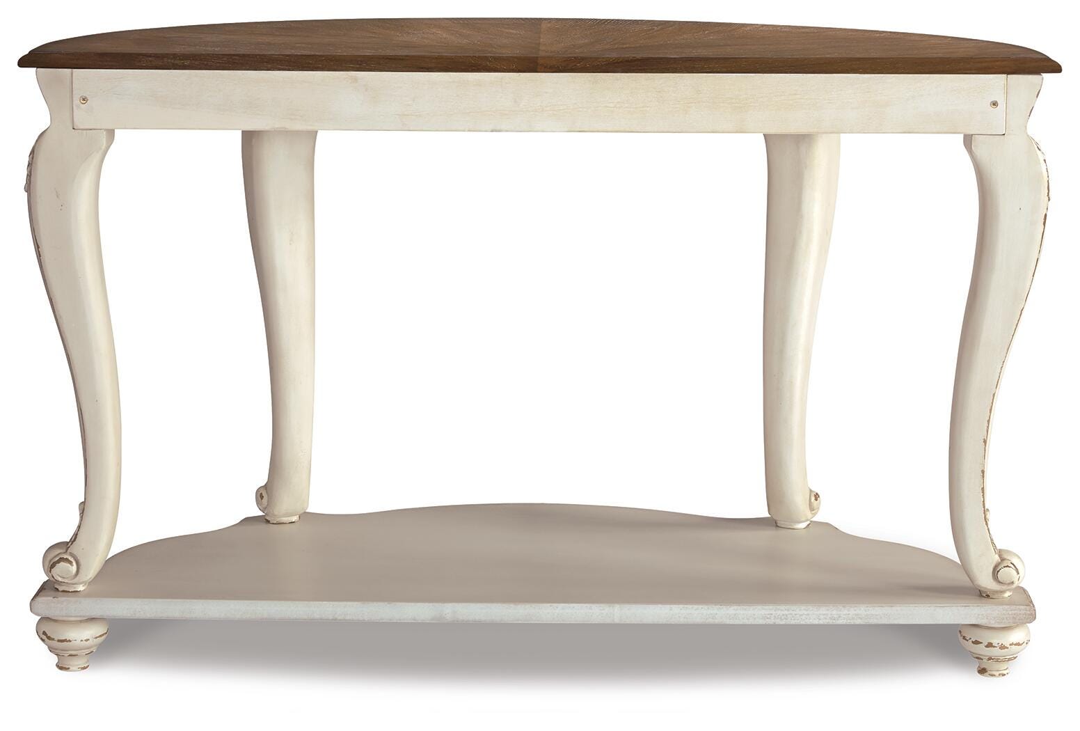Realyn Coffee Table, 2 Ends and Console