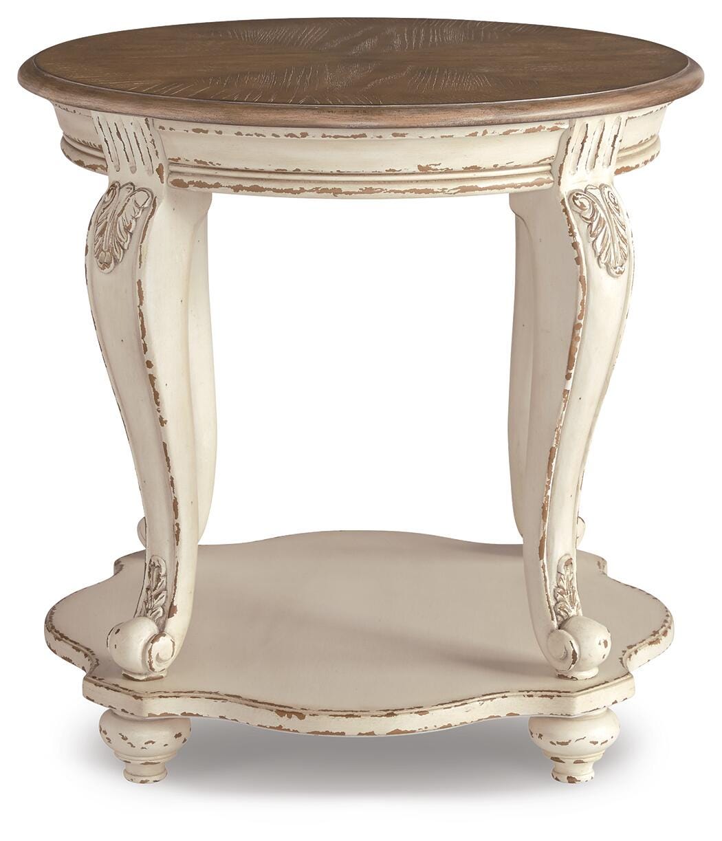 Realyn Coffee Table, 2 Ends and Console