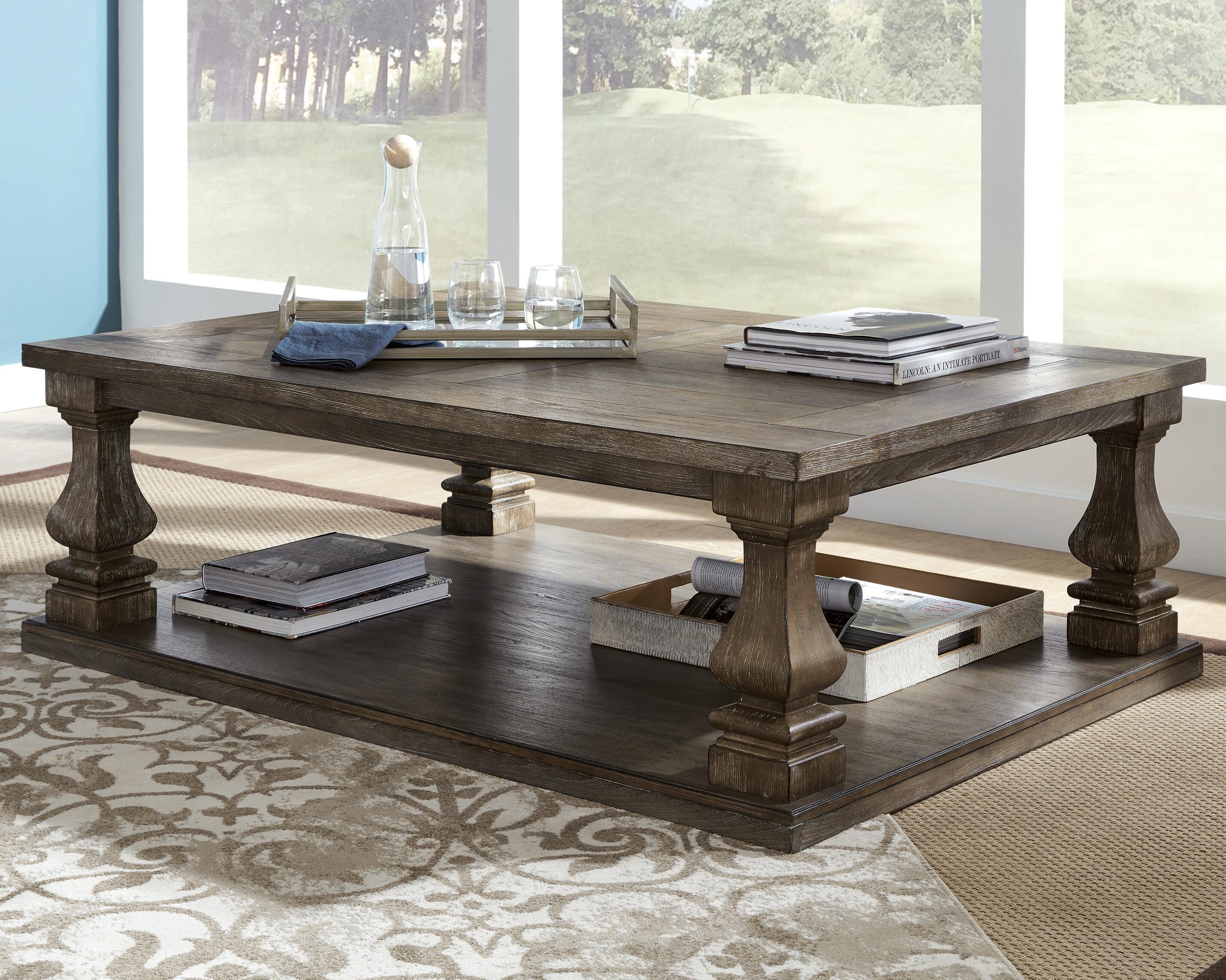 Johnelle Coffee Table with 2 End Tables