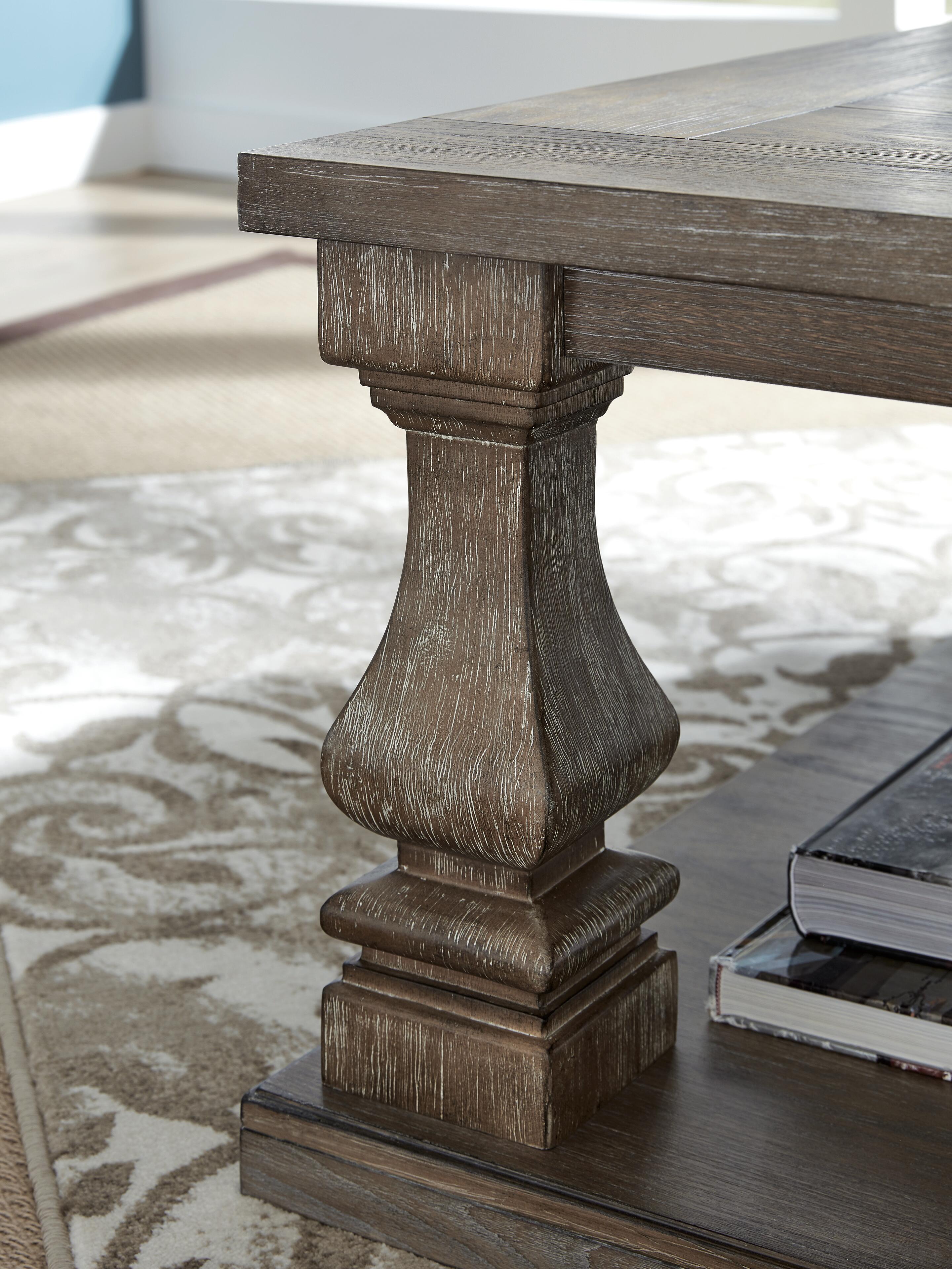 Johnelle Coffee Table with 2 End Tables