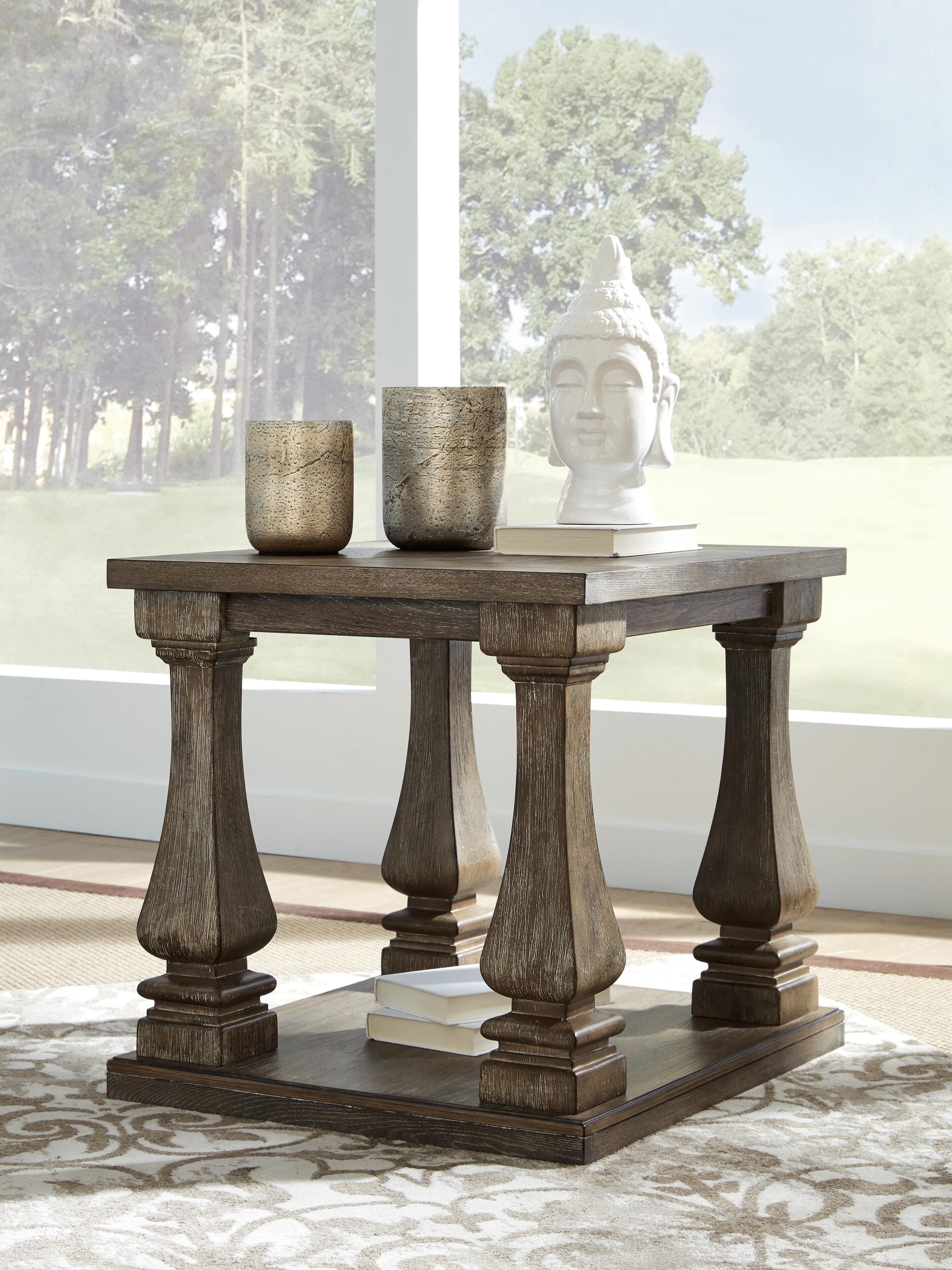 Johnelle Coffee Table, 2 End Tables and Sofa Table