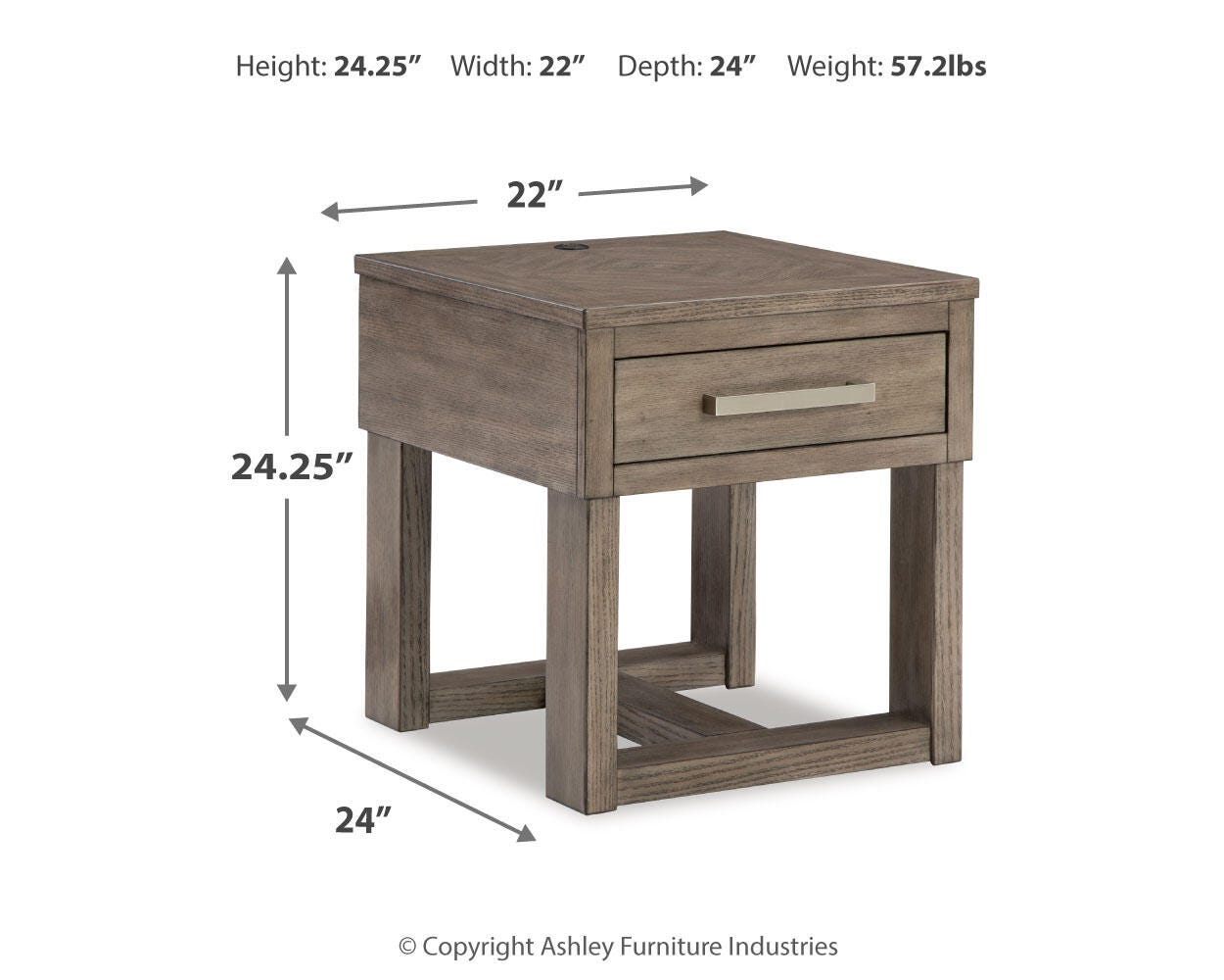 Loyaska Coffee Table and 2 End Tables