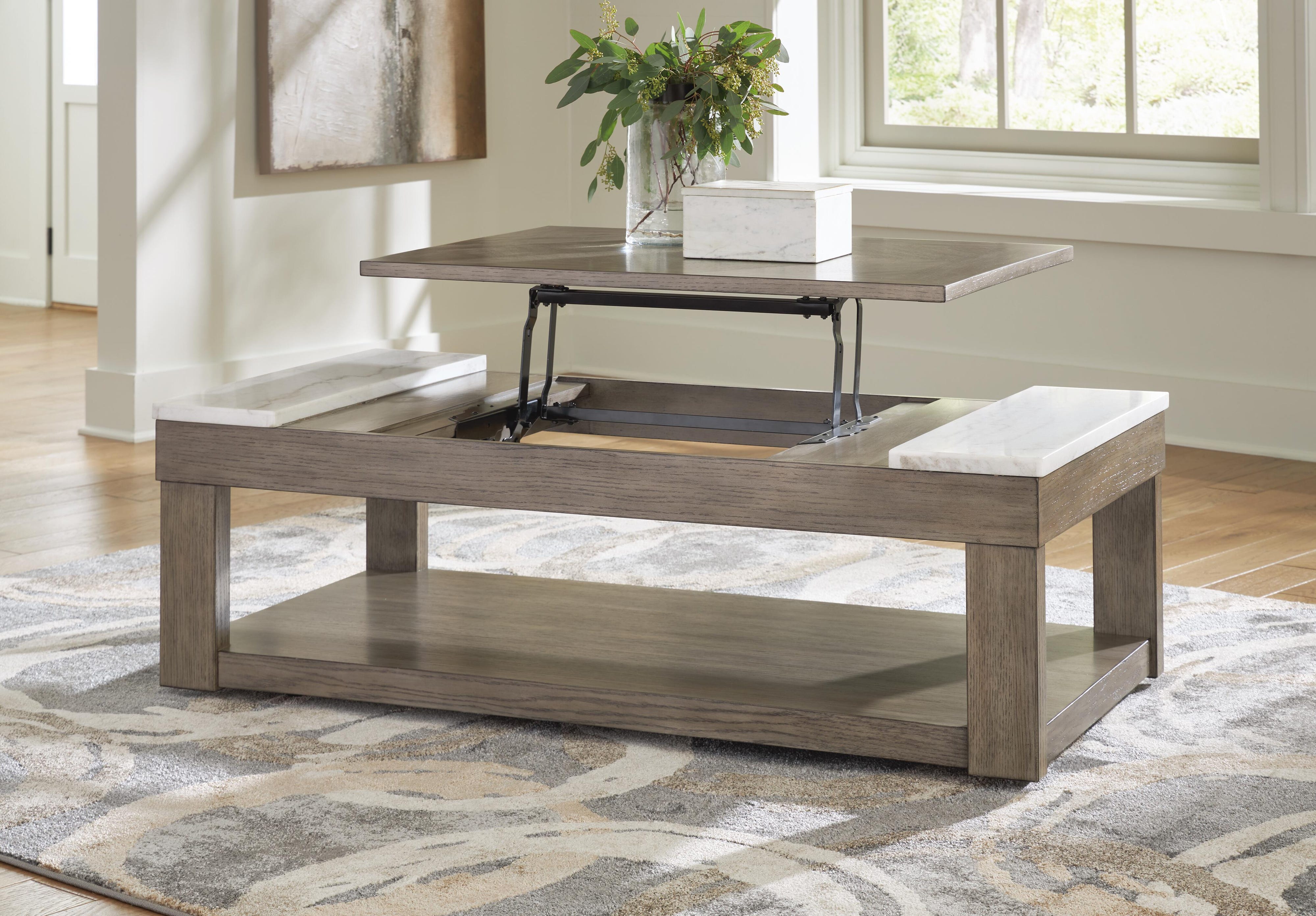 Loyaska Coffee Table and 2 End Tables
