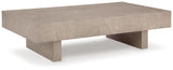 Jorlaina Coffee Table with 2 End Tables