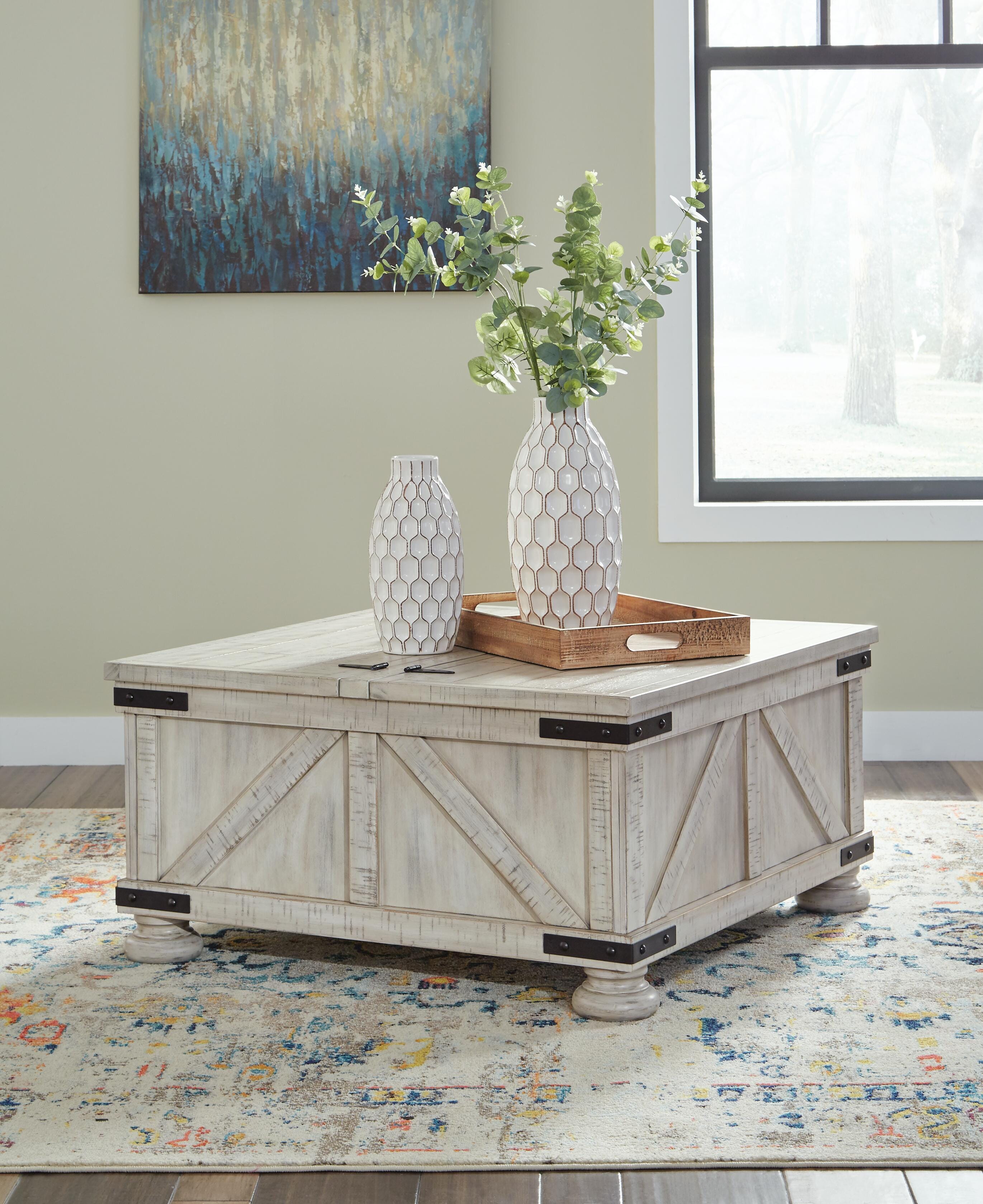Carynhurst Coffee Table with 1 End Table