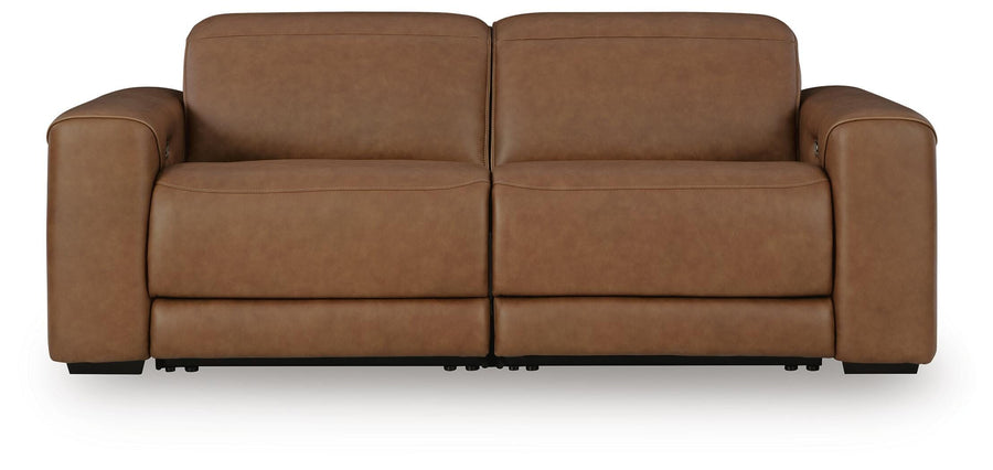 Magic Man 2-Piece Power Reclining Sectional Loveseat